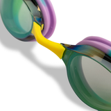 Arena Python Mirrored Goggles Green Violet