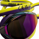 Arena Python Mirrored Goggles Violet Plum