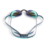 Arena Python Mirrored Goggles Turquoise Blue