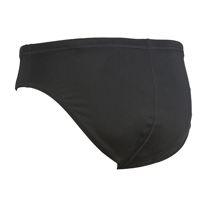 Arena Solid Water Polo Swim Trunks - Black