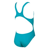 Arena Solid Swim Tech Girls Green Swimsuit