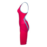 Red Turquoise Arena Carbon Flex VX Open Back Suit