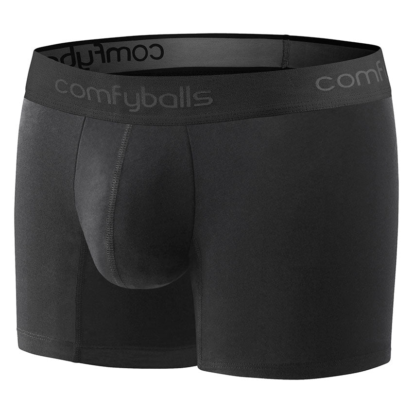 Comfyballs Black Performance Boxer - Long