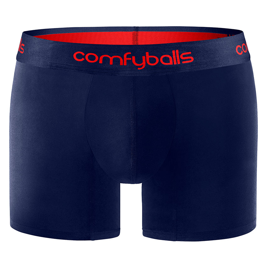 Comfyballs Navy Performance Boxer - Long