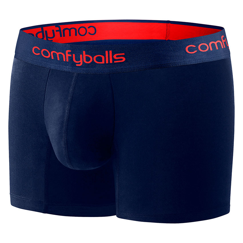 Comfyballs Navy Performance Boxer - Long