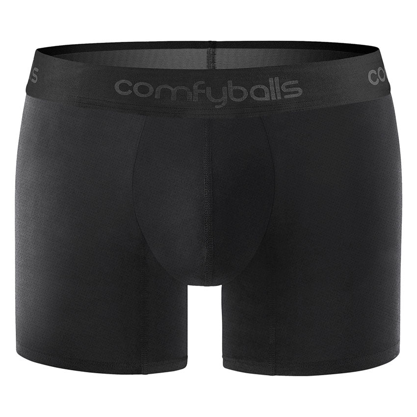 Comfyballs Black Performance SUPERLIGHT Boxer - Long