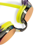 Arena Tracks Mirror Goggles Violet/Lime