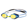 Arena Blue Black Blue Tracks Mirror Racing Goggles