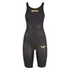 Arena Grey Carbon Air Open Back Suit