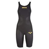 Arena Grey Carbon Air Open Back Suit