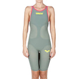 Arena Carbon Air Open Back Suit - Green