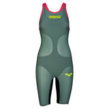 Arena Carbon Air Open Back Suit - Green