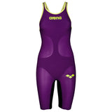 Arena Carbon Air Open Back Suit - Plum