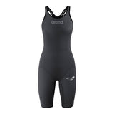 Arena Carbon Pro Closed Back Short Leg Suit - Dark Grey FRONT