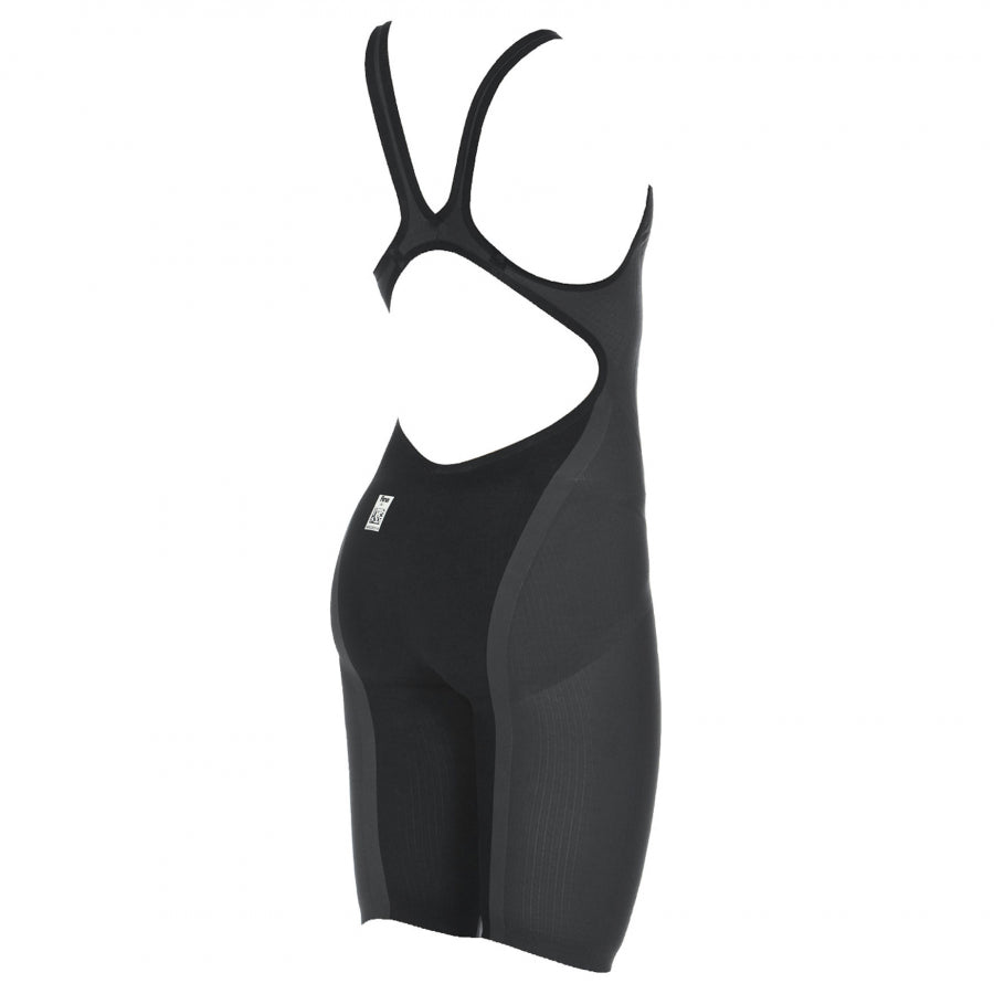 Dark Grey Arena Carbon Flex VX Open Back Suit FINA approved
