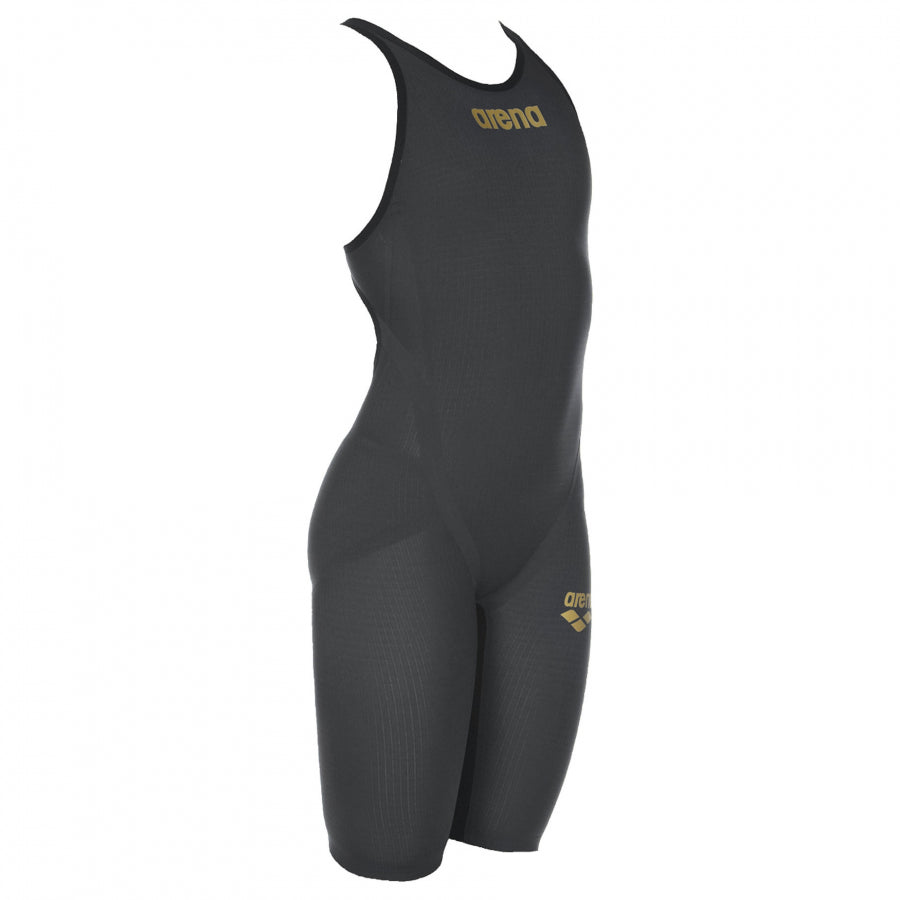 Dark Grey Arena Carbon Flex VX Open Back Suit FINA approved
