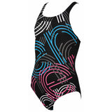Arena Babble Girls Swimsuit - Black