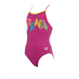 Arena Carnival Girls Pink Swimsuit 