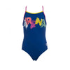 Arena Carnival Girls Blue Junior Swimsuit 