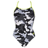 Arena Chameleon Black and Grey Swimsuit**LINED**