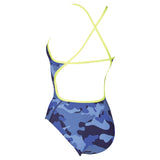 Arena Chameleon Blue Swimsuit**LINED**