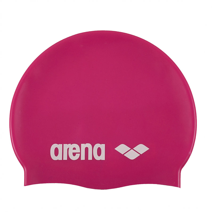 Arena Classic Silicone Swim Cap - Fuchsia