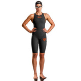 Arena Carbon Pro 2 Closed Back Short Leg Suit - Grey