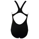Arena Espiral Girls Black Swimming Costume 