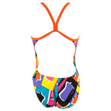 Buy Arena Ladies Espresso Lined Swimsuit 