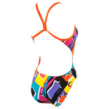Buy Arena Ladies Espresso Lined Swimsuit 