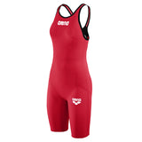 Arena Carbon Pro 2 Closed Back Short Leg Suit - Red