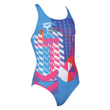 Arena Inge Girls Swimsuit - Blue