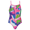 Arena Jumble Girls Purple Swimsuit 