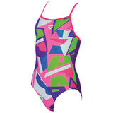Arena Jumble Girls Purple Swimsuit 