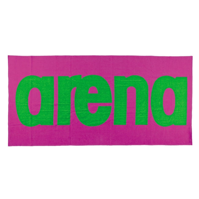 Arena Logo Towel - Pink / Green