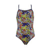 Arena Murales Girls Swimsuit (Yellow Multi)
