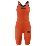 Arena Carbon Pro 2 Closed Back Short Leg Suit - Orange