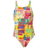 Arena Junior Yellow Swimsuit - Passport 