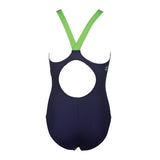 Arena Girls Reticulum Blue Swimsuit