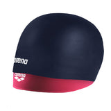 Arena Silicone Smart Cap - Navy / Fuchsia