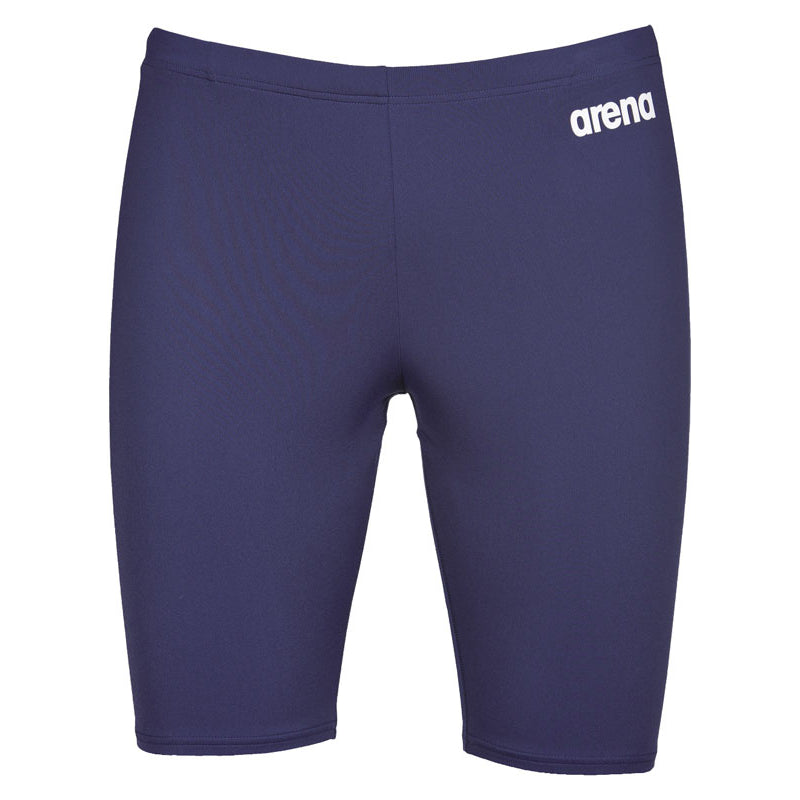 shop arena solid navy blue jammers