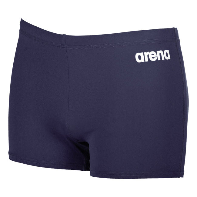 Arena Solid Swim Shorts - Navy Blue