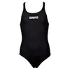 Arena Solid Pro Girls Swimsuit - Black