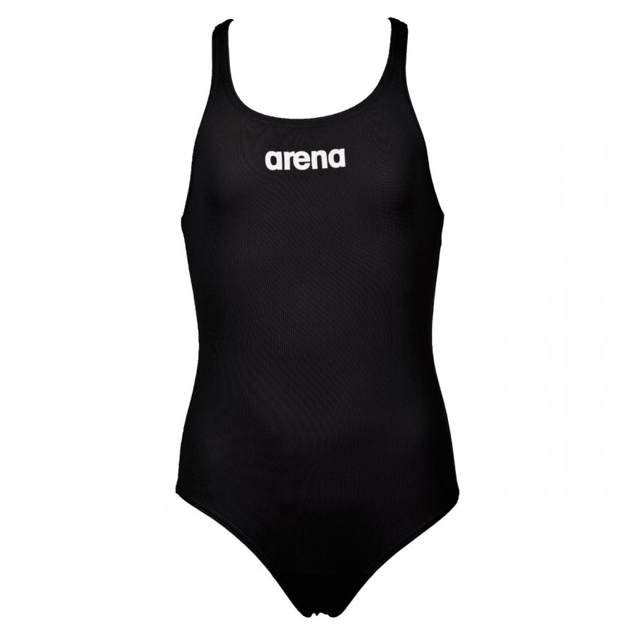 Arena Solid Pro Girls Swimsuit - Black