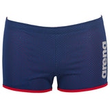 Buy Arena Square Cut Drag Shorts - Navy Blue