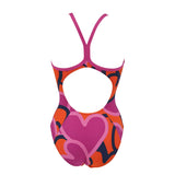 Arena Ladies Purple and Mango Swimsuit - Tickers 