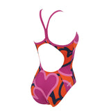 Arena Ladies Purple and Mango Swimsuit - Tickers 