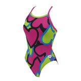 Arena Ladies Purple Swimsuit - Tickers 