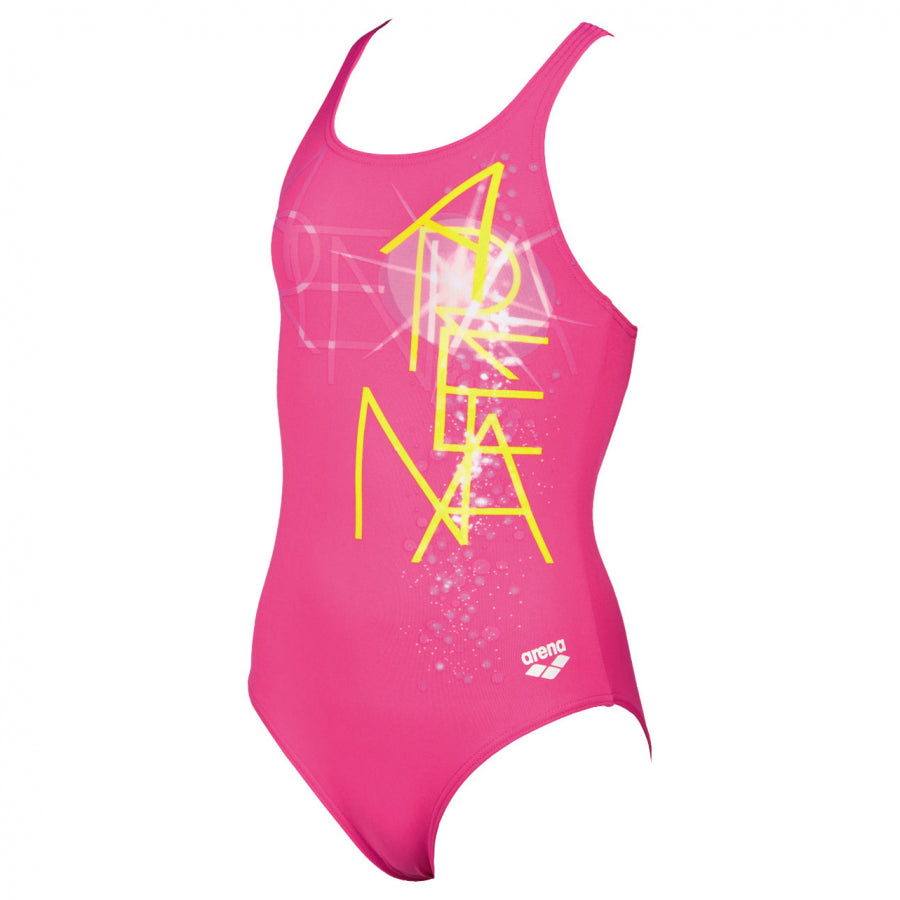 Arena Girls Swimming Costume - Vatten Pink