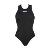 Arena Solid Black Water Polo Swimsuit